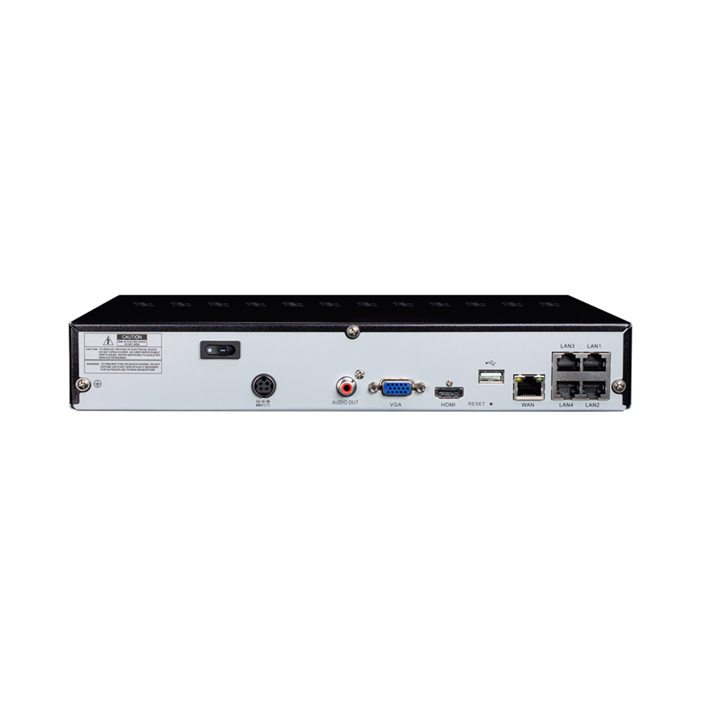 Speco N4JLN - 4 Channel NVR with Advanced Analytics